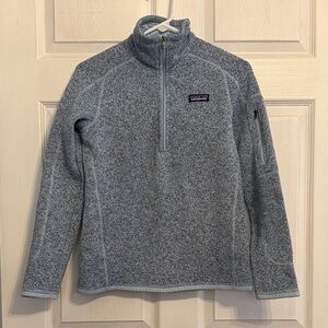 Patagonia Better Sweater-Blue Fleece Pullover-Small